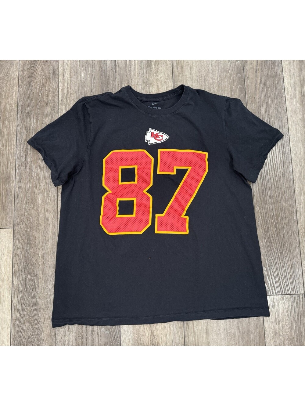 Kansas City Chiefs #87 Nike Tee Adult Xl Travis Kelce